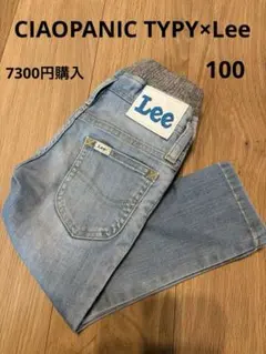 CIAOPANIC TYPY×Lee コラボ ストレッチ デニム 100 刺繍