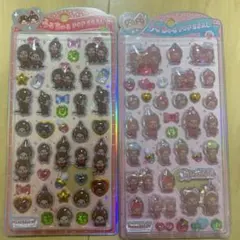 【正規品】モンチッチ うるちゅるポップシール 2シート