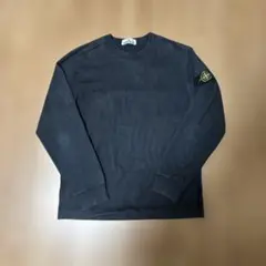 STONE ISLAND ブラックM ロンT トレーナー ストーンアイランド