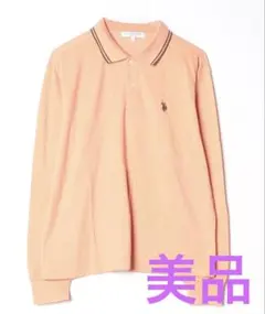 U.S. POLO ASSN. オレンジ ポロシャツ L