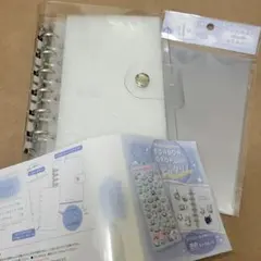 クーリア とうめいシールバインダー＆リフィル