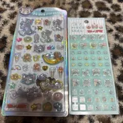 トムとジェリー うるちゅるポップシール ・タイルシール2枚セット