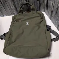 anello アネロ リュック バックパック A4収納可 カーキ