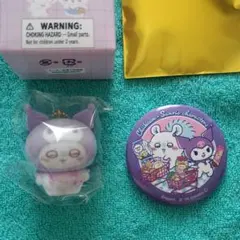 ちいかわ×サンリオ スーパーマーケットな缶バッジ &マスコットチャーム モモンガ