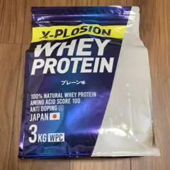 【24時間以内発送】エクスプロージョン　ホエイプロテイン　プレーン味