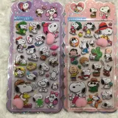 スヌーピー　ぷくぷくシール　おしりシール