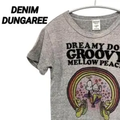 DENIM DUNGAREE スヌーピー コラボ Tシャツ Lサイズ相当