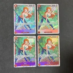 ワンピースカード　赤デッキパーツ　ナミ
