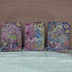 ひみつのアイプリ　おとぎばなしアラビアンナイトピンク　サインカード　ひまりみつき