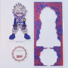 ガチアクタ クリアファイル まるくじ ルド スクエア缶バッジ 缶バッジ