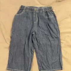 デニムブルー 半ズボン 100cm~