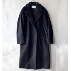 極美品✨ユナイテッドアローズ　23AW ビッグテーラード　ロングコート　38 紺