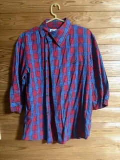 美品 Vivienne Westwood 半袖 シャツ ブラウス チェック S ディテイルドチェック 半袖シャツ(ブラック)（メンズ