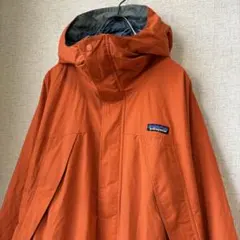 超希少 99年製 パタゴニア ストームジャケット マンゴーオレンジ