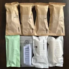 【新品・未開封】高級ホテル　アメニティ　ヘアブラシ　折り畳みブラシ　まとめ売り