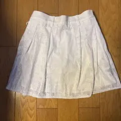 adidas PICROSS メッシュスカート M ホワイト