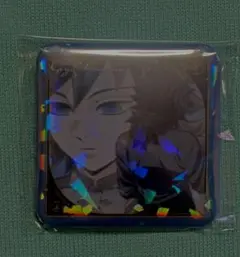 鬼滅の刃 ufotable モクテルバー ロトくじ スクエア缶バッジ 冨岡義勇