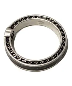 Gucci Silver 925 インターロッキング Gリング 10号