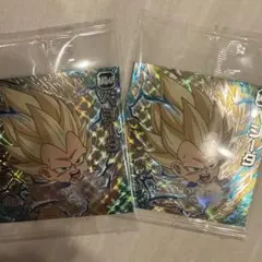 【UGR DAIMAベジータ】ドラゴンボール超戦士シールウエハース 十周年