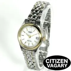CITIZEN VAGARY コンビ デイト ソーラー レディース 時計 稼働のサムネイル