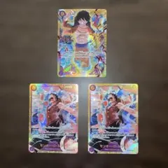 ワンピースカード モンキー・D・ルフィ 3枚セット OP-09 EB-09