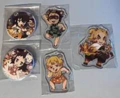 鬼滅の刃 缶バッジ アクスタ