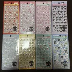 【正規品】 サンリオ ボンボンドロップシール ミニ　コンプリート 全種類 8枚