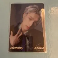 ATEEZ Birthday ミンギ HMV特典クリアトレカ
