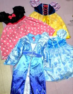 ディズニープリンセス ドレス 120
