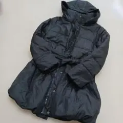 INGNI フード付き ブラックダウンジャケット M