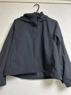 ユニクロ　ウィンドプルーフスタンドブルゾン　ブラック　M