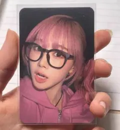 aespa ジゼル GISELLE トレカ パーカー pink foodie