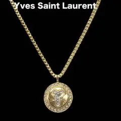 ★Yves Saint Laurent★クリスタル★ラインストーン★ネックレス