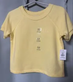 【新品タグ付き】baby GAP 半袖スウェット トレーナー イエロー 90cm