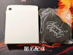 全面印刷できる合皮コンパクトミラー　ハート