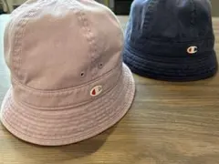 Champion バケットハット ピンク ネイビー　フリーサイズ　2個セット