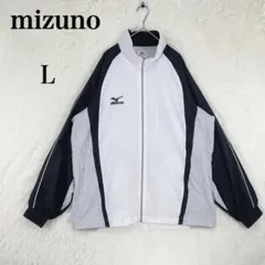 【ミズノ】ウィンドブレーカー ユニセックス L ホワイト・グレー・ブラック防寒