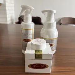 新品正規品 摩訶ゴールドクリーム、ローション、ソープ3点セット➕ミニ