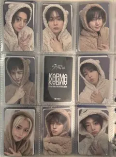 Stray kids プレリス KARMA fans トレカ 全員くまトレカ
