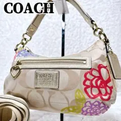 Coach Patchwork Tote Batafurai Flower | Mercari