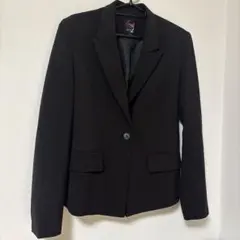 FOREVER21 ブラック テーラードジャケット レディース 黒 シンプルのサムネイル