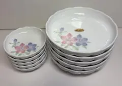 未使用 有田焼　智山窯 中皿と小皿のセット 5枚ずつセット