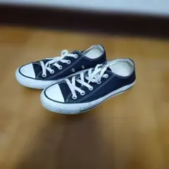 【CONVERSE】 ALL STAR ブラック ローカット　23cm