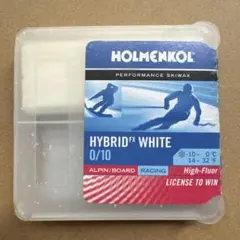 【本日限定】HOLMENKOL HYBRID FX WHITE スキー用ワックス