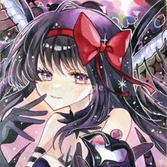 h*☆様 ♡ 暁美ほむら ファンアート 手描きイラスト まどマギ アナログイラス イラスト まどマギ ファンアート 暁美ほむら - メルカリ