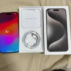 iPhone 15 Pro Max 256GB SIMフリー チタニウム