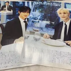 月刊ザテレビジョン 2024年 5月号 切り抜き   Snow Man