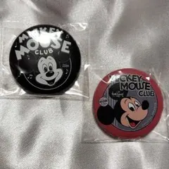 ディズニー100周年　ミッキーマウスクラブ バッジセット 2種
