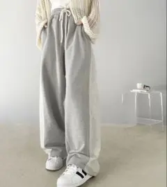 【美品】JaVa スエットパンツ　Lサイズ グレーのサムネイル
