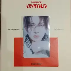 ENHYPEN エナプ ツアー記念 Weveres トレカ ヒスン 2枚 ENHYPEN ヒスン MANIFESTO:DAY1 weverse ユニバ 特典 トレカ フォト